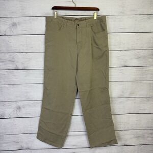 Tommy Bahama Women's Classic Khaki‎ Corduroy Straight Pants Waist Size 36 Casual